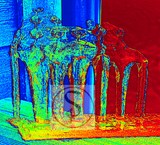 Fotokunst "Die Eisheiligen" frei im Warhol Stil